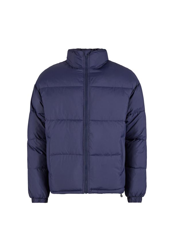 Podstawowa kurtka puchowa Urban Classics. Kolor: niebieski. Materiał: puch