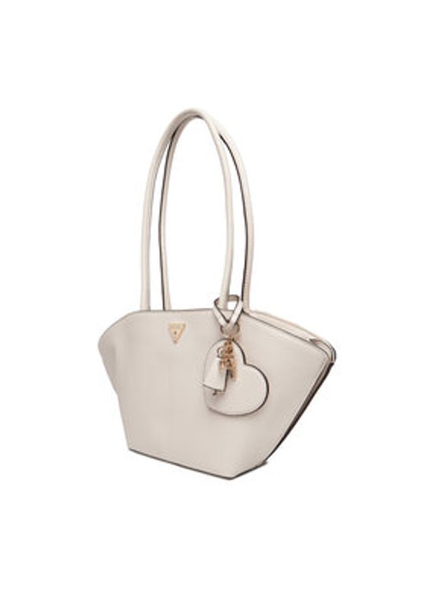 Guess Torebka Bolena HWZG92 07090 Écru. Kolor: kremowy. Materiał: skórzane