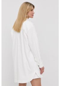 Silvian Heach koszula bawełniana damska kolor biały relaxed z kołnierzykiem klasycznym. Typ kołnierza: kołnierzyk klasyczny. Kolor: biały. Materiał: bawełna. Styl: klasyczny #2
