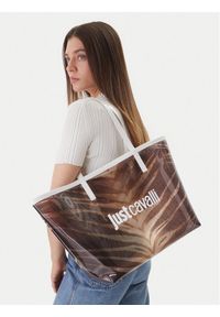 Just Cavalli Torebka 80RA4BS2 ZSB94 Brązowy. Kolor: brązowy #1