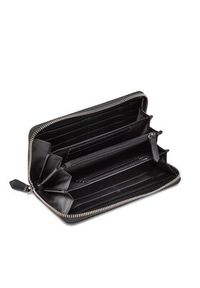 VALENTINO - Valentino Duży Portfel Damski Divina VPS1R4155G Czarny. Kolor: czarny. Materiał: skóra