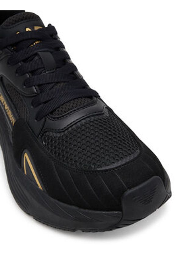 EA7 Emporio Armani Sneakersy X8X178 XK382 M701 Czarny. Kolor: czarny. Materiał: materiał