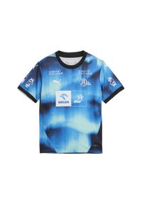 Puma - Młodzieżowa koszulka wyjazdowa THW Kiel 25/26 PUMA Navy Racing Blue. Kolor: niebieski