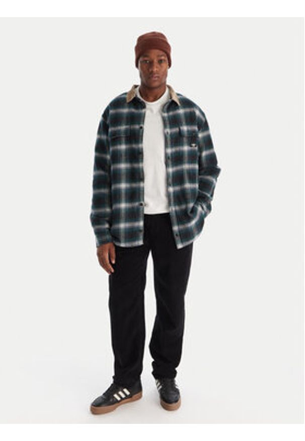 Quiksilver Kurtka przejściowa Mecury Desert EQYWT04643 Zielony Regular Fit. Kolor: zielony. Materiał: bawełna