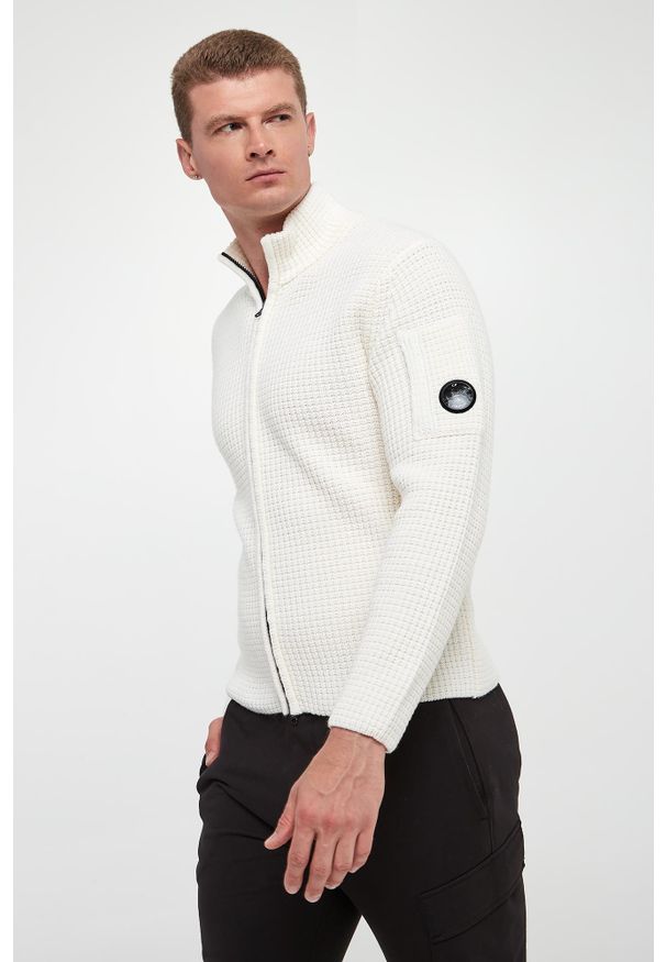C.P. Company - Sweter męski wełniany C.P. COMPANY. Materiał: wełna