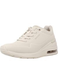 skechers - Buty SKECHERS MILLION AIR Biały. Kolor: biały. Model: Skechers Sport. Sport: turystyka piesza
