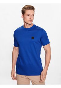 BOSS - Boss T-Shirt 50485158 Niebieski Regular Fit. Kolor: niebieski. Materiał: bawełna