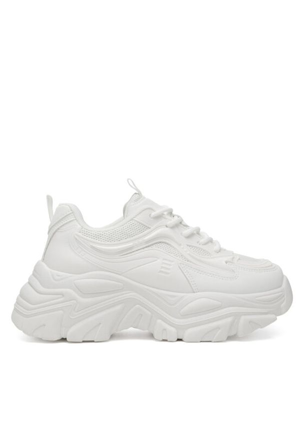 DeeZee Sneakersy WSS21557-02 Biały. Kolor: biały. Materiał: materiał