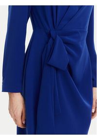 DKNY Sukienka koktajlowa DD4JGD35 Niebieski Regular Fit. Kolor: niebieski. Materiał: syntetyk. Styl: wizytowy #2