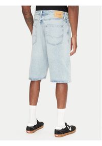 Jack & Jones - Jack&Jones Szorty jeansowe Ron 12272237 Niebieski Baggy Fit. Kolor: niebieski. Materiał: bawełna #3