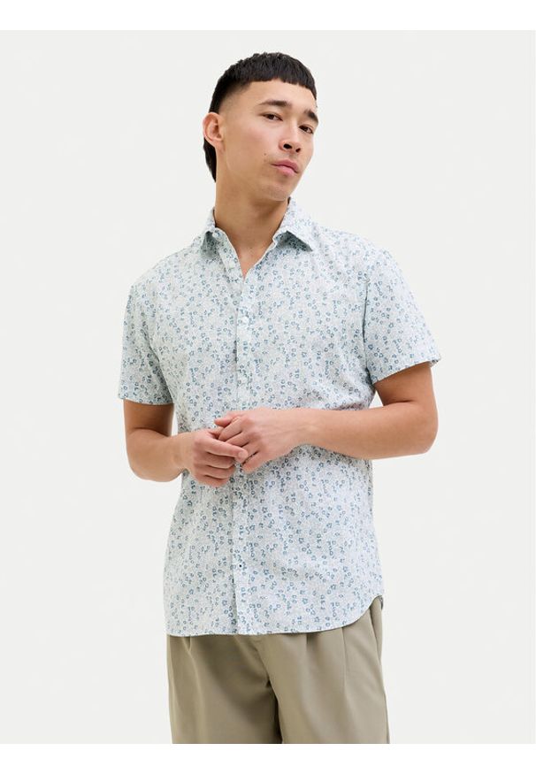 Jack & Jones Koszula Summer 12274951 Kolorowy Regular Fit. Materiał: bawełna. Wzór: kolorowy