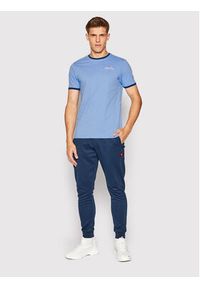 Ellesse T-Shirt Meduno SHL10164 Niebieski Regular Fit. Kolor: niebieski. Materiał: bawełna #4