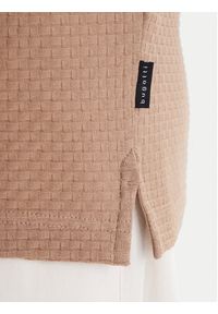 Bugatti Polo 8150-75104C Beżowy Regular Fit. Typ kołnierza: polo. Kolor: beżowy. Materiał: bawełna #3