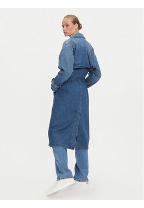 Levi's® Trencz Spade A8976-0001 Niebieski Regular Fit. Kolor: niebieski. Materiał: bawełna