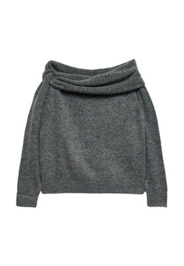 Vero Moda Sweter Lovely 10336698 Szary Regular Fit. Kolor: szary. Materiał: syntetyk