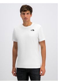 The North Face T-Shirt Redbox NF0A2TX2 Biały Regular Fit. Kolor: biały. Materiał: bawełna #2