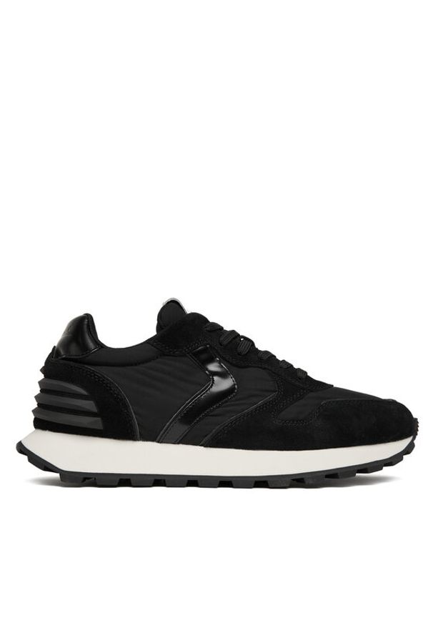 Voile Blanche Sneakersy 2018797-14 Czarny. Kolor: czarny. Materiał: skóra, zamsz