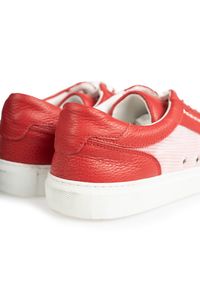 Baldinini Sneakersy | UE0414T00JABO | Mężczyzna | Czerwony. Kolor: czerwony. Materiał: materiał, skóra