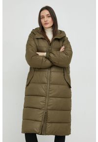 Vero Moda kurtka damska kolor zielony zimowa. Okazja: na co dzień. Kolor: zielony. Materiał: poliester. Sezon: zima. Styl: casual #1