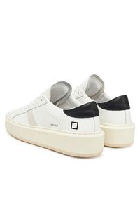 D.A.T.E. Sneakersy Hill Low Platform Calf W431-HP-CA Biały. Kolor: biały. Materiał: skóra. Obcas: na platformie #5