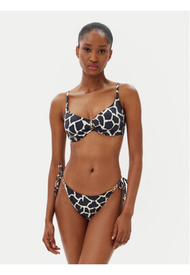 SELMARK - Selmark Góra od bikini BN111 Czarny. Kolor: czarny. Materiał: syntetyk