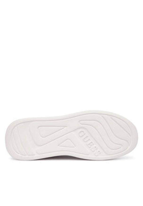 Guess Sneakersy FMFBAN LEL12 Biały. Kolor: biały. Materiał: skóra