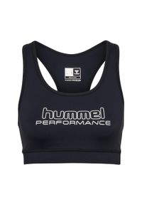 Biustonosz damski Hummel Te Fundamental. Kolor: czarny, wielokolorowy, biały. Styl: sportowy. Sport: piłka nożna #1