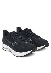 Mizuno Buty do biegania Wave Rider 28 Wide J1GC2404 Czarny. Kolor: czarny. Materiał: materiał. Model: Mizuno Wave #6