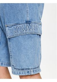 Tommy Jeans Szorty jeansowe Aiden DM0DM16411 Niebieski Relaxed Fit. Kolor: niebieski. Materiał: jeans