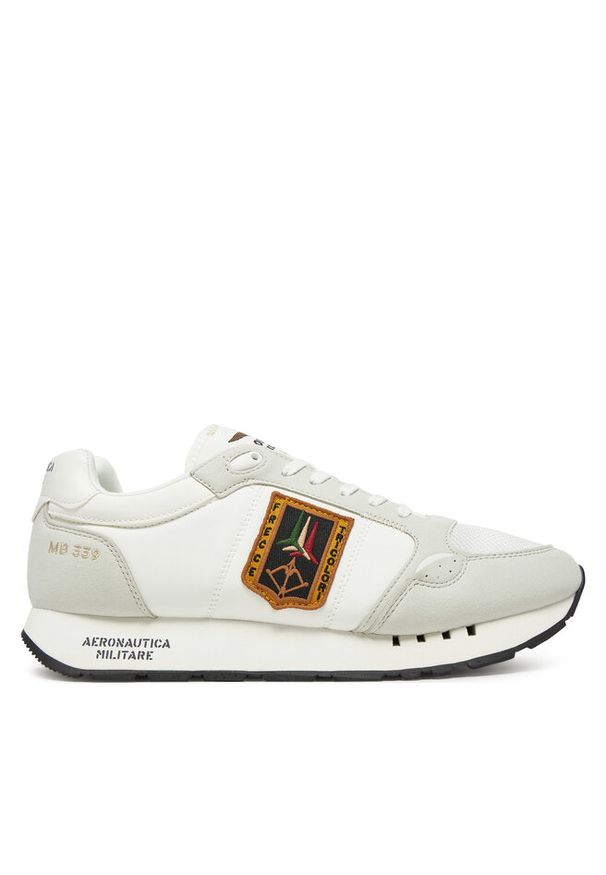 Sneakersy Aeronautica Militare. Kolor: szary