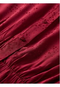 Scotch & Soda Sukienka koszulowa 168917 Bordowy Regular Fit. Kolor: czerwony. Materiał: wiskoza. Typ sukienki: koszulowe #2