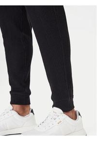 BOSS Spodnie dresowe Structure 50540577 Czarny Regular Fit. Kolor: czarny. Materiał: bawełna, syntetyk #2