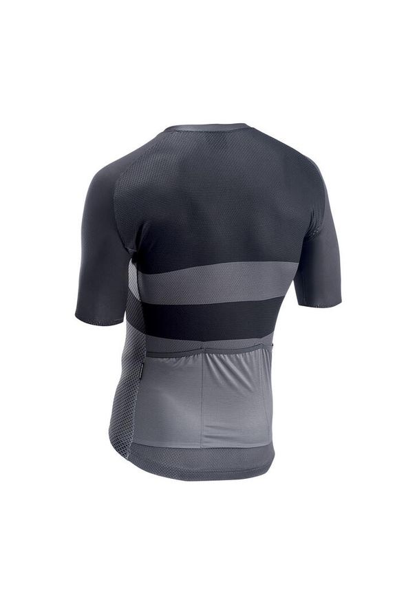 Koszulka rowerowa NORTHWAVE BLADE AIR Jersey czarno szara. Kolor: wielokolorowy, czarny, szary. Materiał: jersey