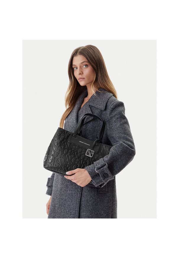 Torebka Armani Exchange. Kolor: czarny