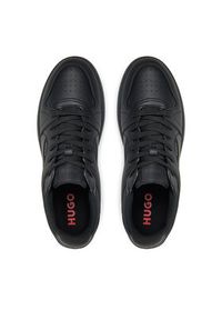 Hugo - HUGO Sneakersy Hadrian 50536201 Czarny. Kolor: czarny. Materiał: skóra #6