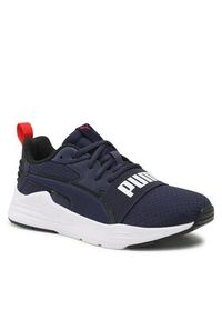 Puma Sneakersy Wired Run Pure Jr 390847 03 Granatowy. Kolor: niebieski. Materiał: materiał. Sport: bieganie
