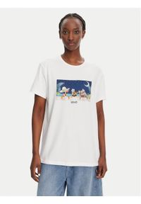 Liu Jo T-Shirt WA5260 JS003 M9445 Biały Regular Fit. Kolor: biały. Materiał: bawełna
