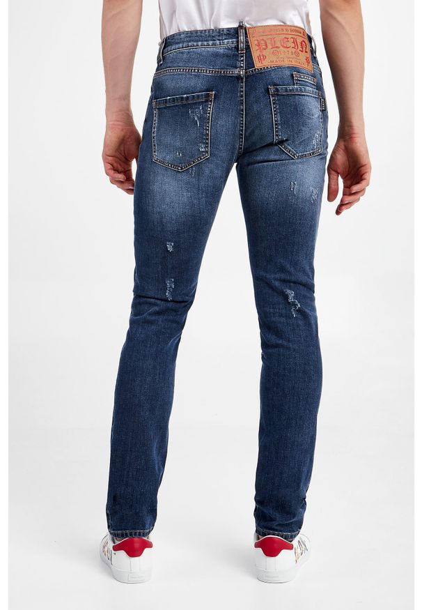 Philipp Plein - Jeansy męskie PHILIPP PLEIN. Wzór: aplikacja