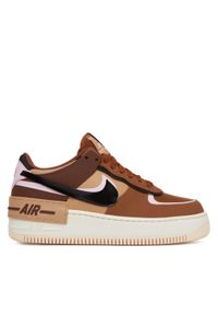 Nike Sneakersy Af1 Shadow DZ1847 200 Brązowy. Kolor: brązowy. Materiał: skóra #1