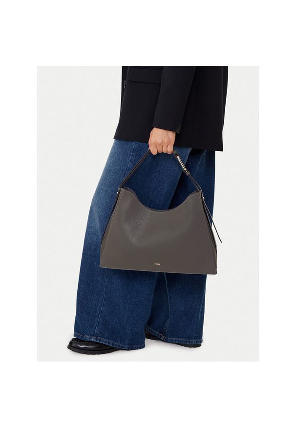 Torebka Furla. Kolor: szary