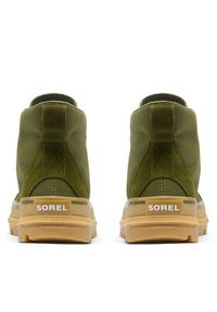 sorel - Sorel Sneakersy SCOUT N ABOUT™ Men's Mid Sneaker 2113341 Zielony. Kolor: zielony. Materiał: materiał