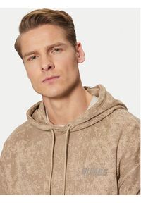 Guess Bluza Z5RQ16 K9YI1 Beżowy Regular Fit. Kolor: beżowy. Materiał: bawełna #5