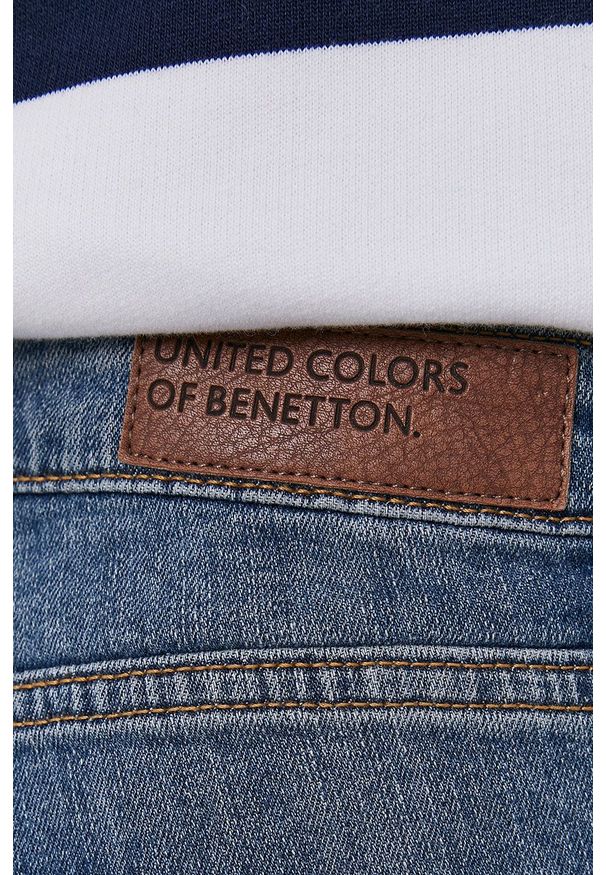United Colors of Benetton - Jeansy Pablo. Kolor: niebieski