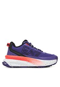 EA7 Emporio Armani Sneakersy X8X177 XK381 U480 Fioletowy. Kolor: fioletowy. Materiał: materiał