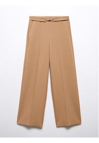 mango - Mango Kuloty Buckle 57043803 Beżowy Relaxed Fit. Kolor: beżowy. Materiał: syntetyk #2