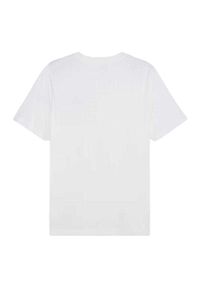 Puma - Męska Koszulka Essentials No 1 Small Logo T-shirt. Kolor: biały. Sport: turystyka piesza