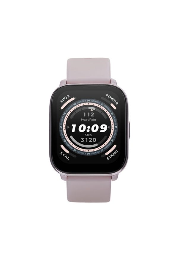 AMAZFIT - Amazfit Smartwatch Active W2211EU4N Różowy. Rodzaj zegarka: smartwatch. Kolor: różowy