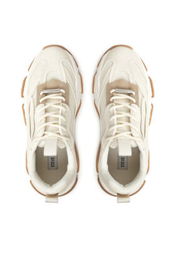 Steve Madden Sneakersy Possession-E SM19000033 Biały. Kolor: biały. Materiał: skóra
