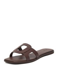 Gino Rossi - GINO ROSSI Klapki C-V2320-15-1 Brązowy. Kolor: brązowy. Materiał: skóra #3