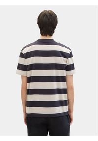 Tom Tailor Denim T-Shirt 1040844 Beżowy Relaxed Fit. Kolor: beżowy. Materiał: bawełna